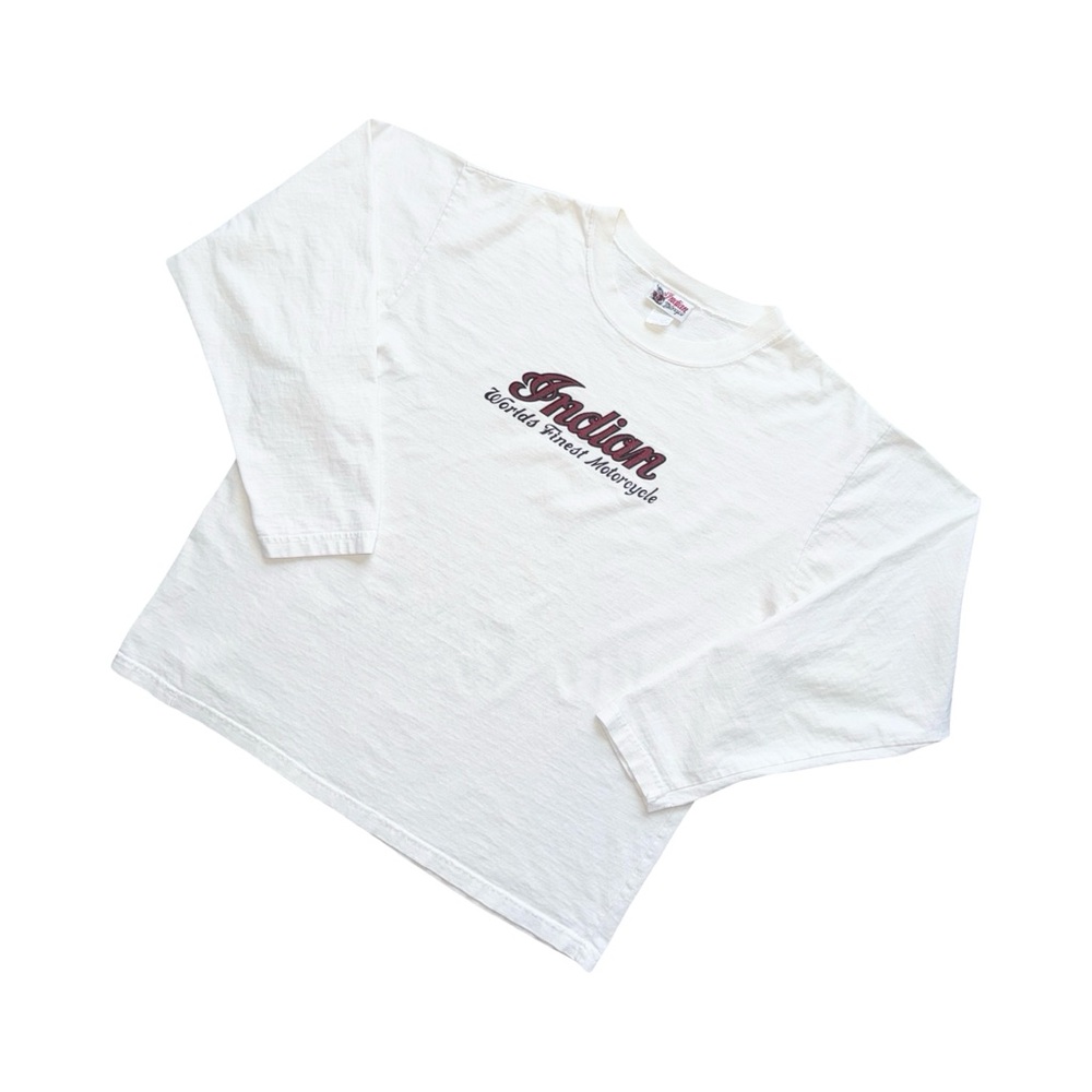 Vintage 90s Indian Motorcycle Long Sleeve